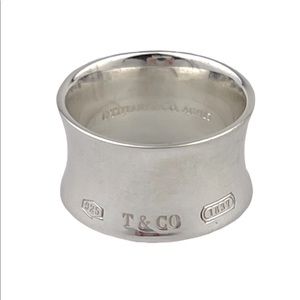 🎉HP🎉Authentic Tiffany & Co. 1837 Ring Sterling Silver Size 7